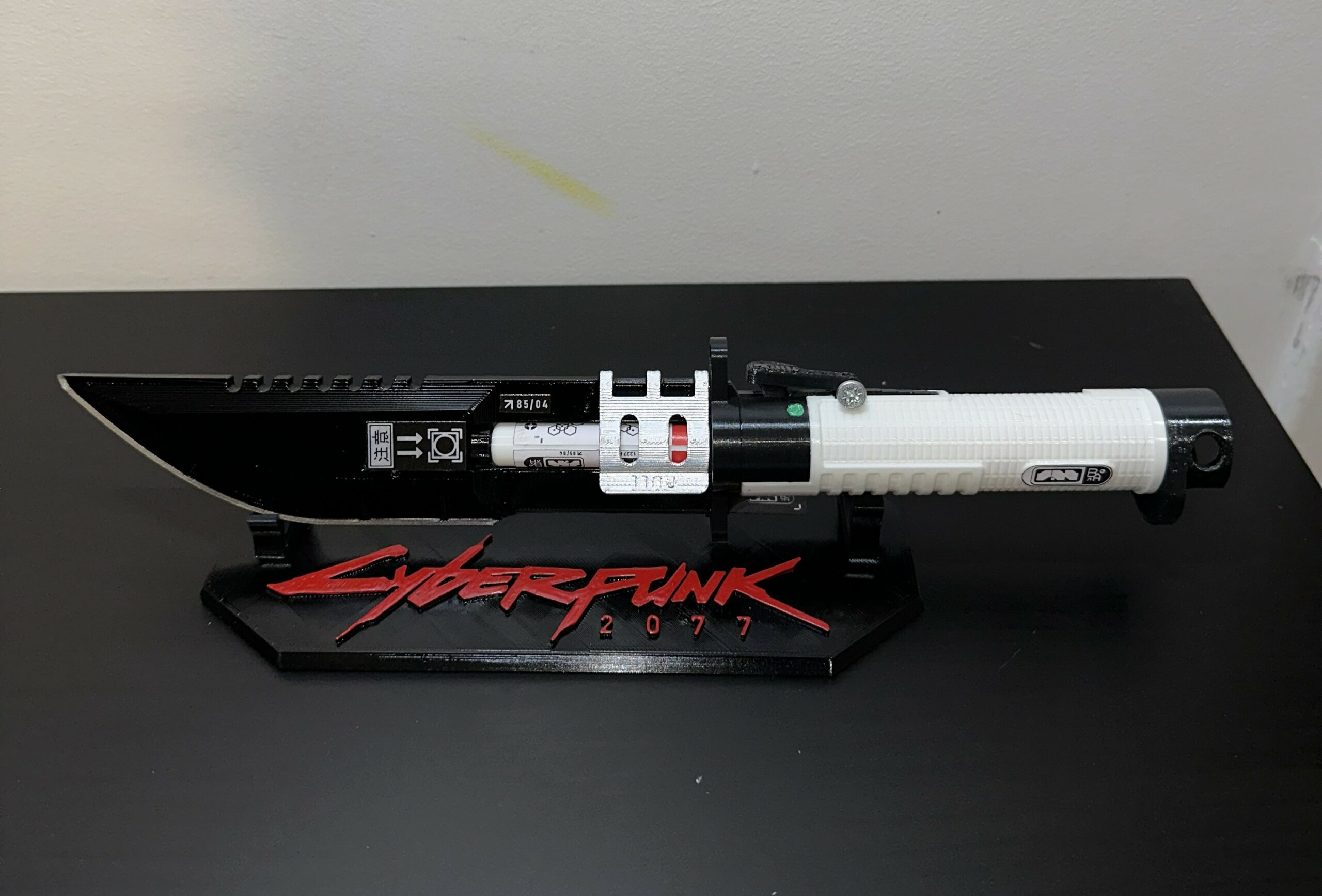 couteau cyberpunk 2077 neurotoxine impression 3D