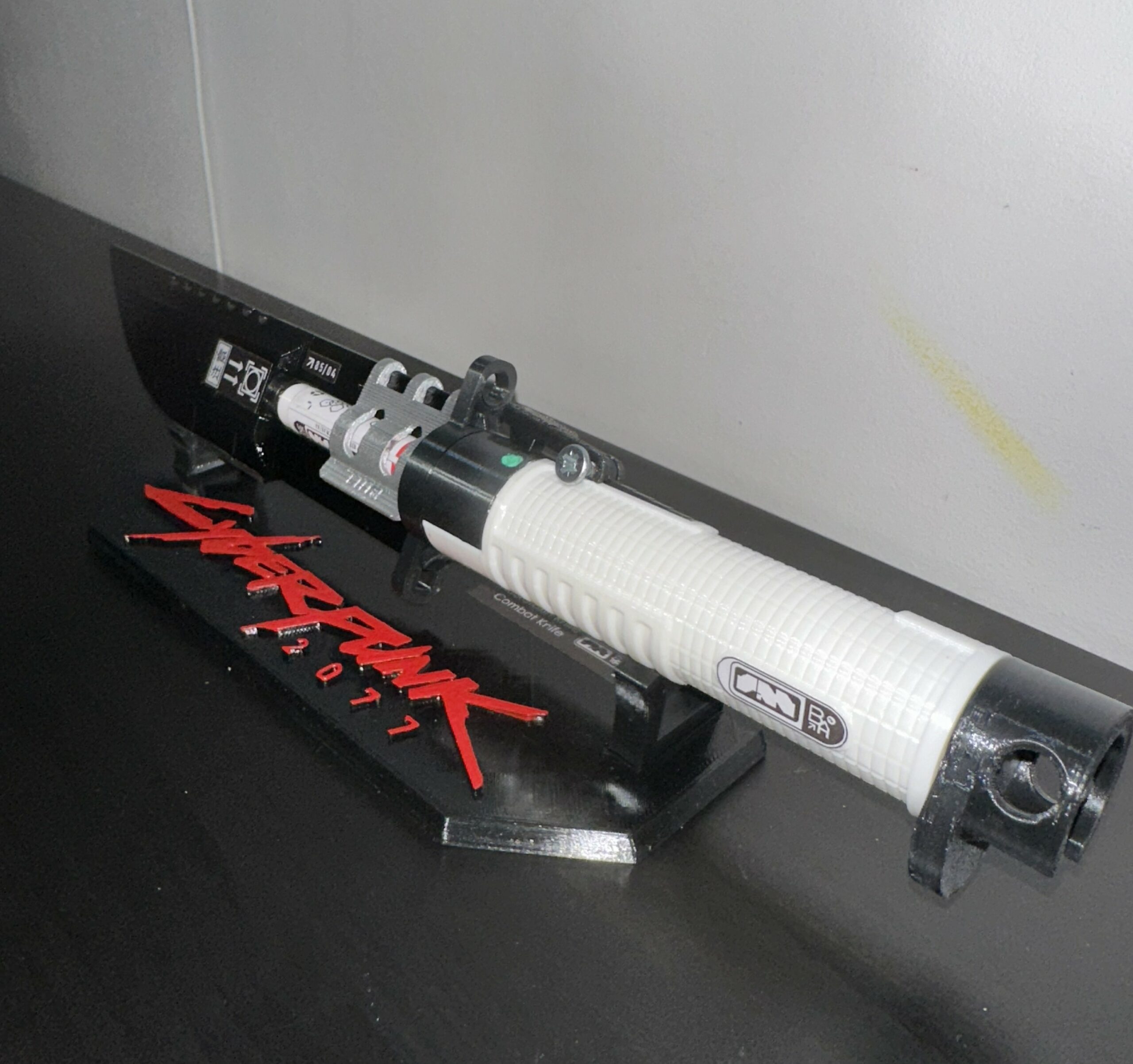 couteau cyberpunk 2077 neurotoxine impression 3D